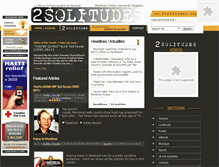 Tablet Screenshot of 2solitudes.com